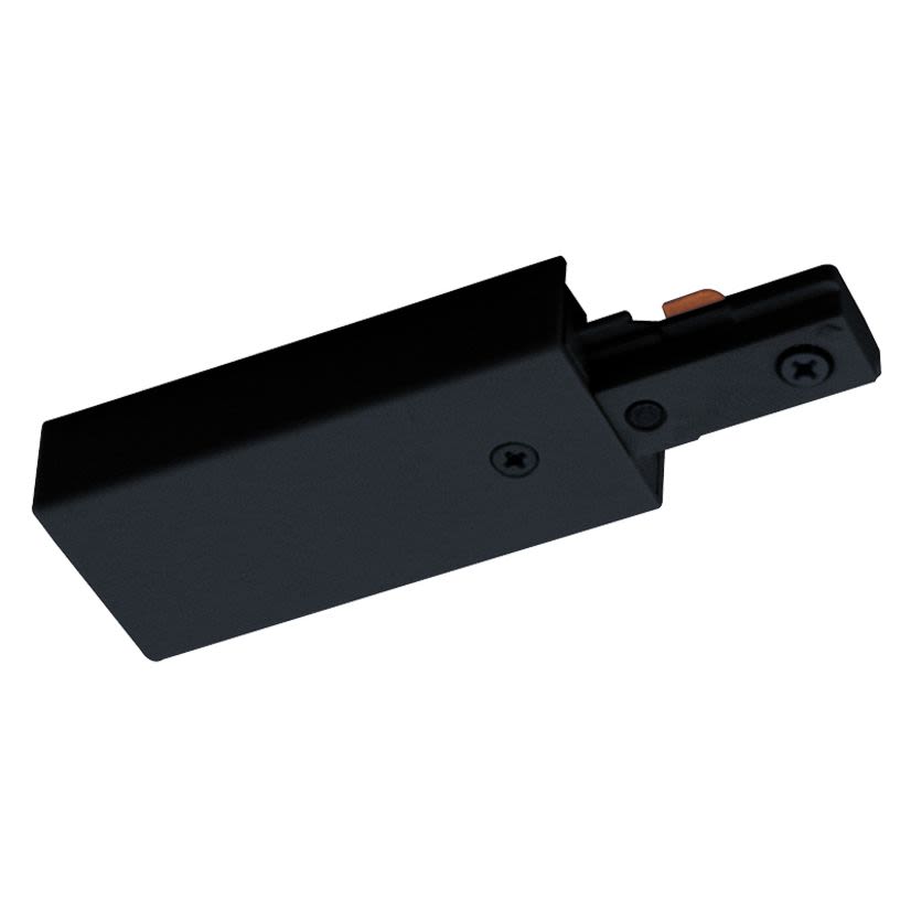 Juno Trac-Master T38 BL T38 End Feed Connector, 1 Circuits, 3-1/4 in W, Polycarbonate